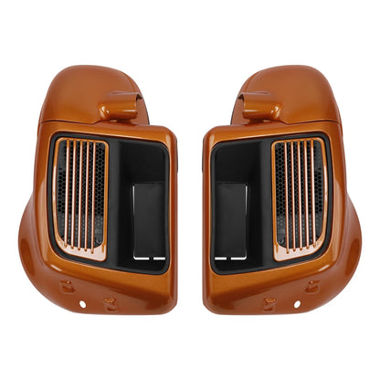 Vented Fairings for Harley Touring Road Glide (2014-2023) Amber Whiskey