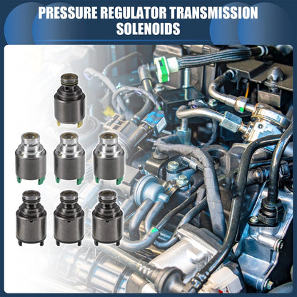 Set of 4 Pressure Regulator Transmission Solenoids for BMW 3 Series (2000–2006)