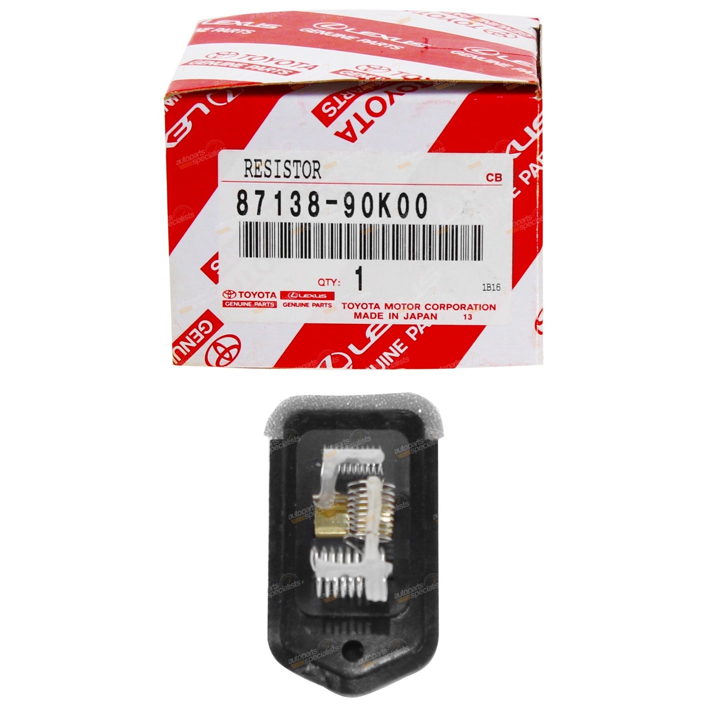 Heater Fan Resistor for Toyota Landcruiser BJ70 (1984–1989)