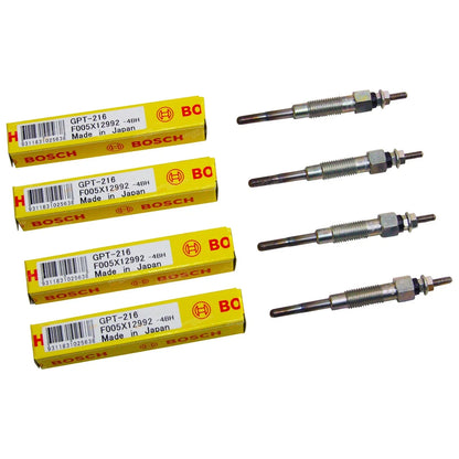 4 x Diesel Glow Plugs for Hilux LN40 LN46 LN50 4cyl L 2.2L (1981–1984)