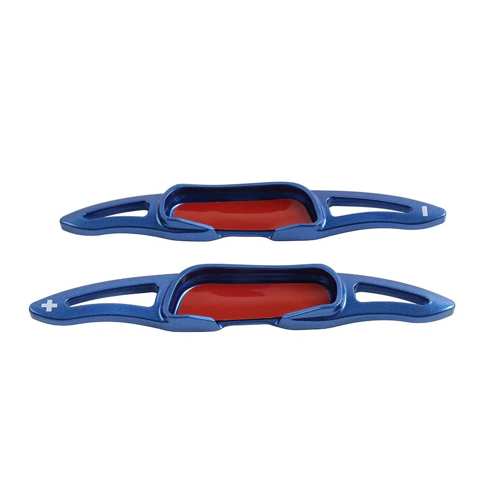 Blue Steering Wheel Shifter Paddle Extensions for Mazda 3 6 CX-3 CX-4 CX-5 MX-5