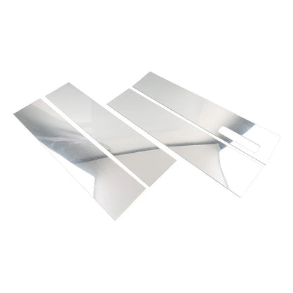 Pillar Post Set Door Window Trim Covers for Ford F150 2015-2022