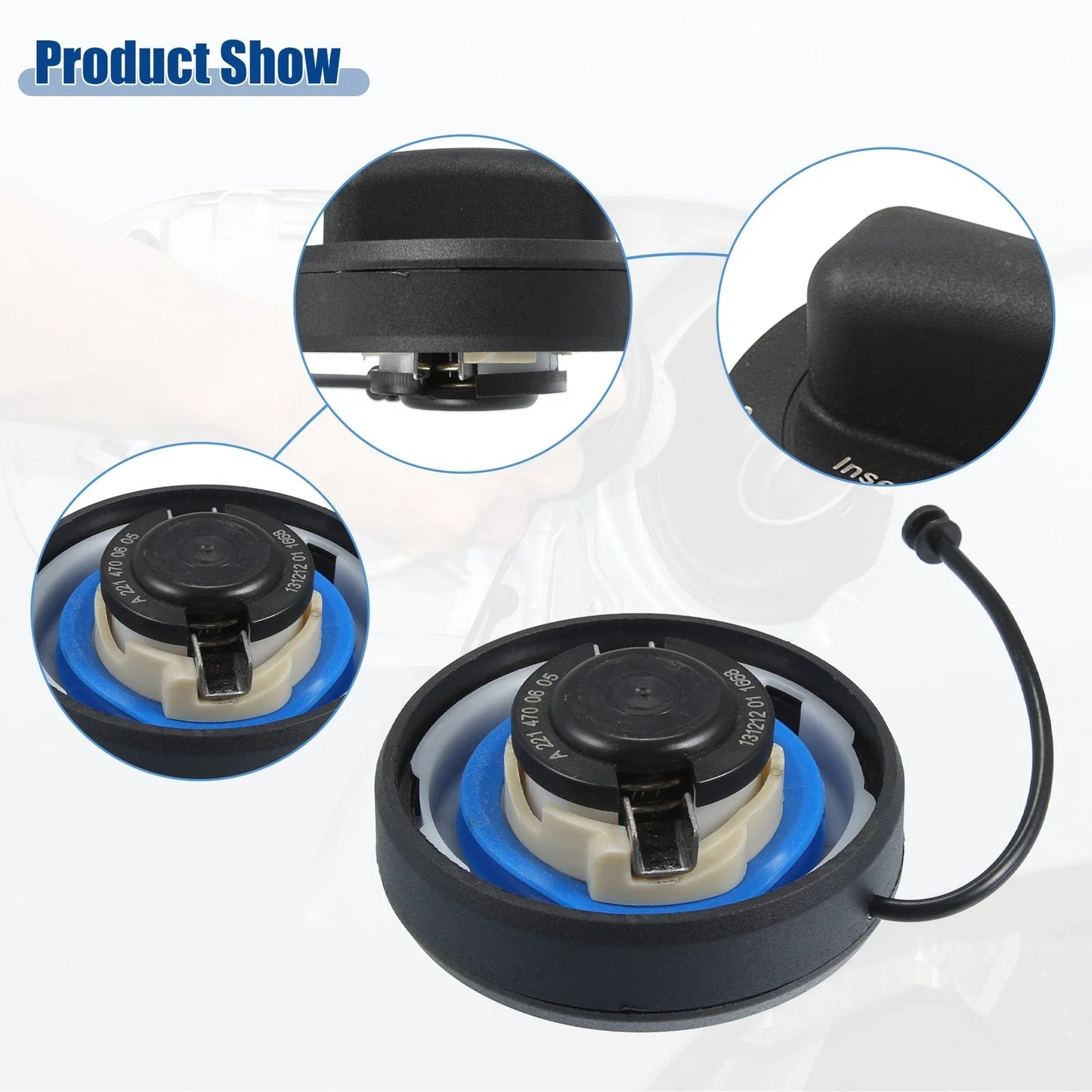 Gas Fuel Tank Cap for Mercedes-Benz C300 (2014-2019)