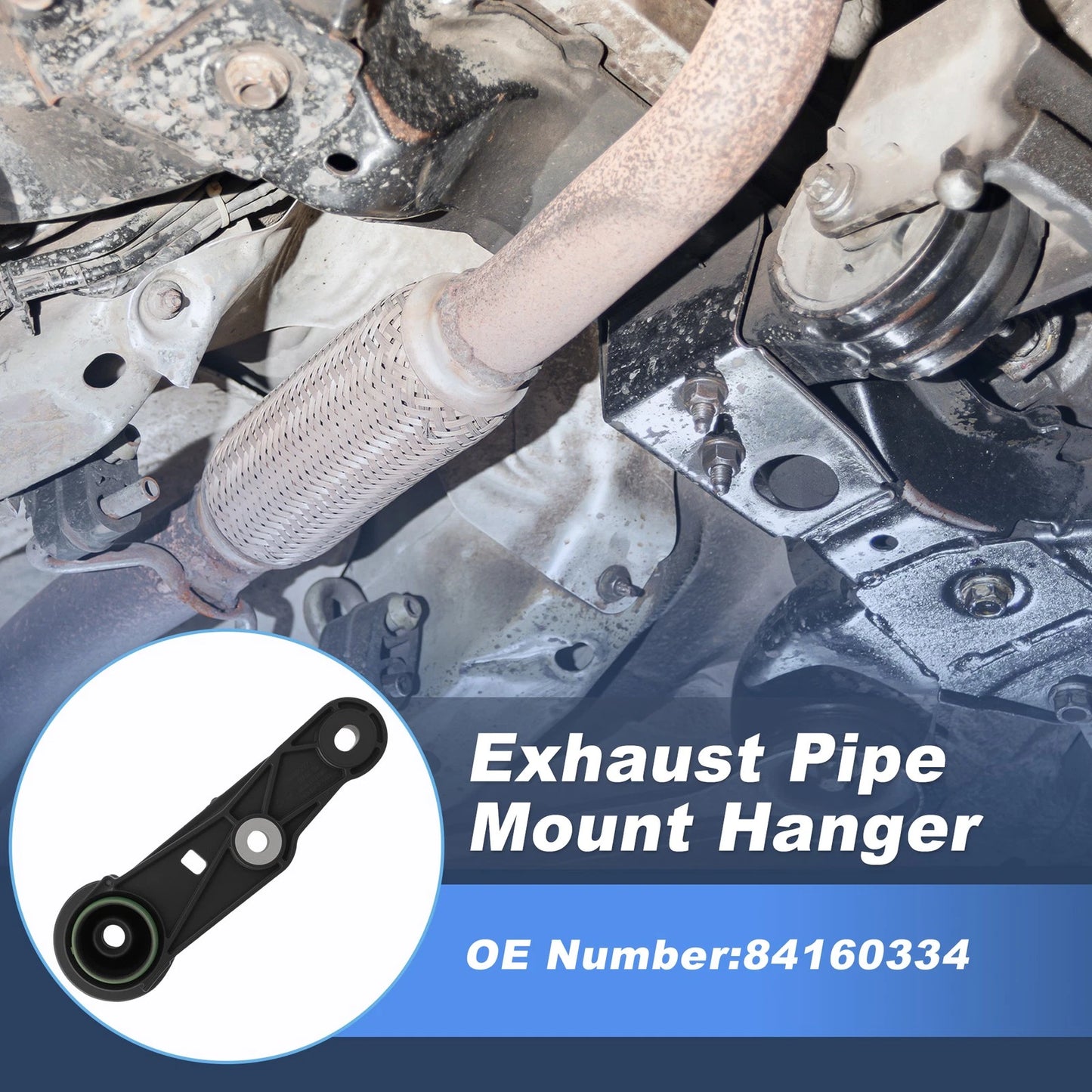 Rear Right Tail Pipe Muffler Hanger for Chevy Traverse (2018–2024) 84160334
