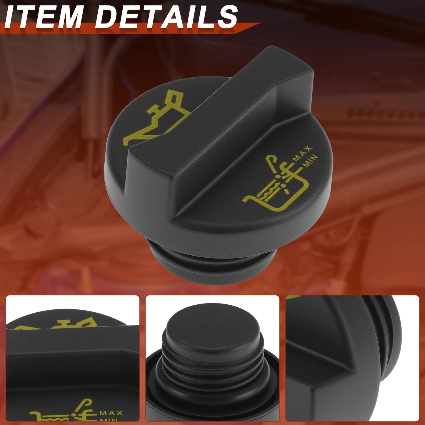 Oil Filler Cap for Jeep Compass (2016–2021) 55222036