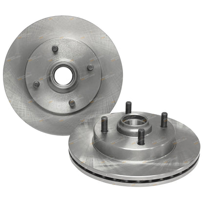 2 Front Disc Brake Rotors for Nissan R31 Skyline (1986–1990)