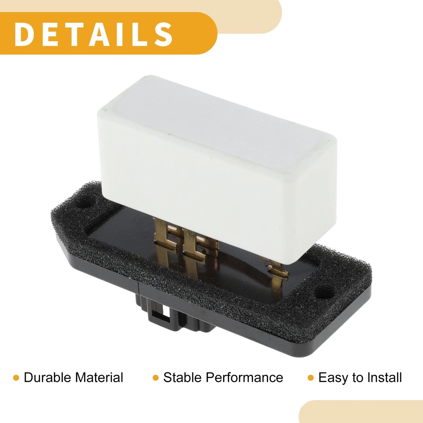 HVAC Blower Motor Resistor No. 68004539AA for Dodge Ram 1500 (2010–2012)