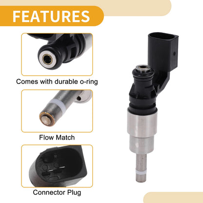 1 Pc Fuel Injector No.03C906036A/0261500016 for Audi A3 1.6L (2003–2007)