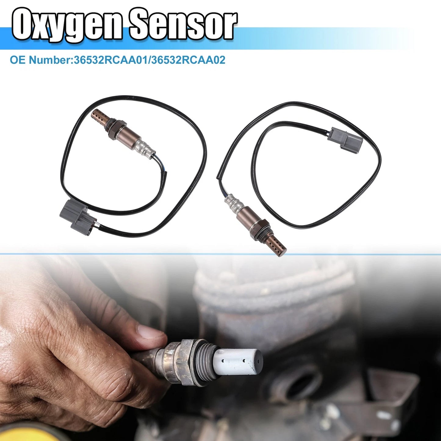 Downstream Oxygen Sensor O2 Sensor for Honda Accord (2003–2007) No. 36532RCAA01