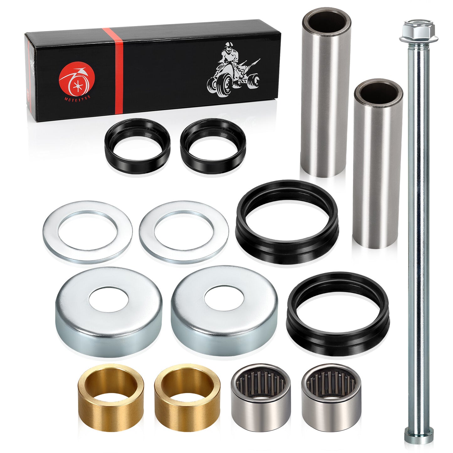 Rear Swing Arm Shaft Bearing Seal Bushing Kit for Yamaha Raptor 700 (2006–2024)