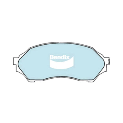 Set of 4 Bendix Front Disc Brake Pads for Mazda 323 (1998–2002)