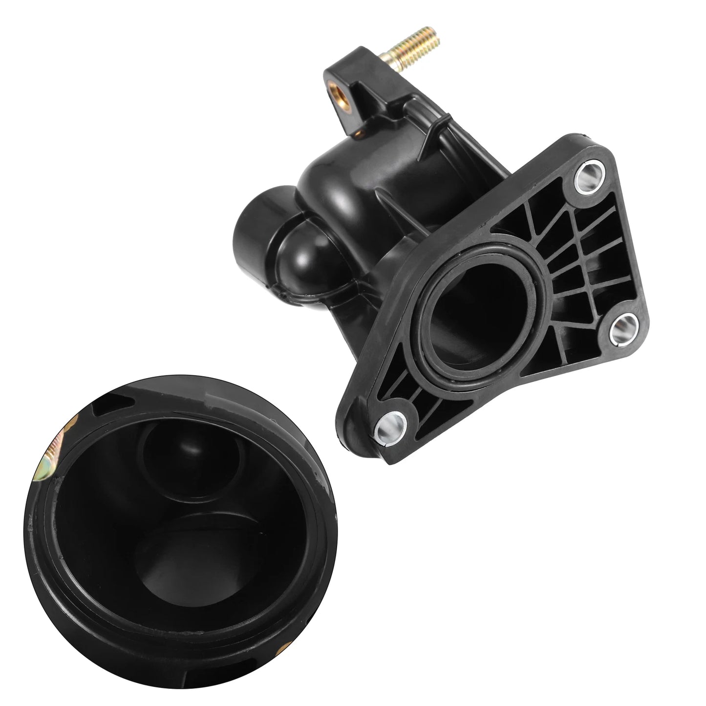 Plastic Thermostat Housing Water Outlet Mount for Hyundai (2006–2010)