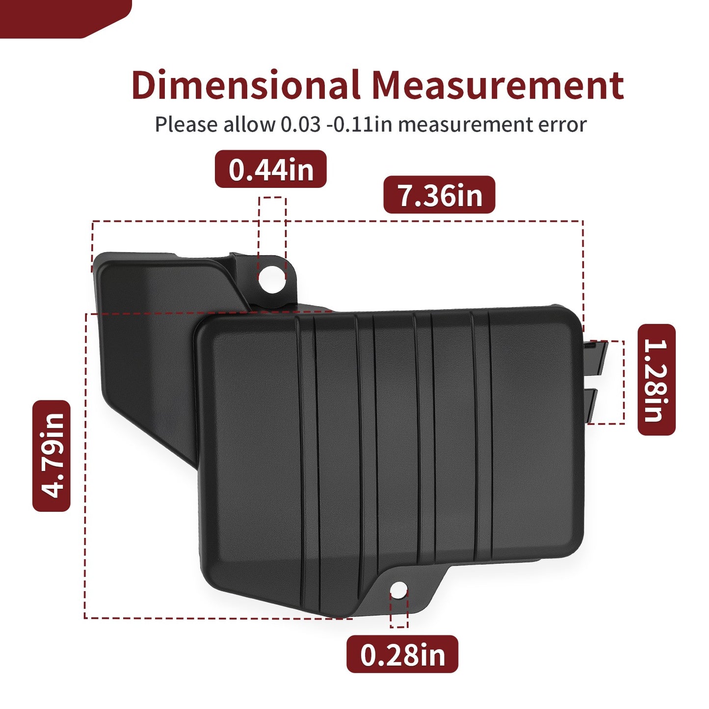 Battery Cover for Yamaha TTR125E TTR125LE (2003–2007)