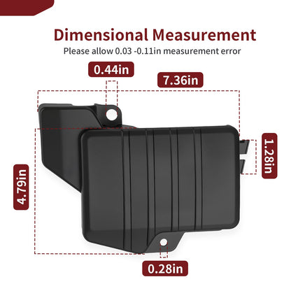 Battery Cover for Yamaha TTR125E TTR125LE (2003–2007)