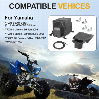 Air Filter Box Cleaner Case & Lid Cover for Yamaha YFZ450 (2004–2013)