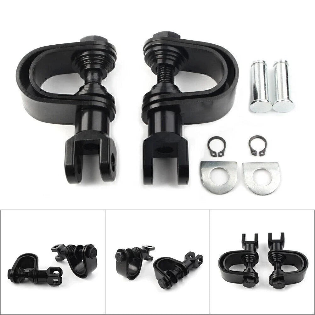 25mm & 32mm Motorcycle Crash Bar Mount Foot Peg Clamp for Harley
