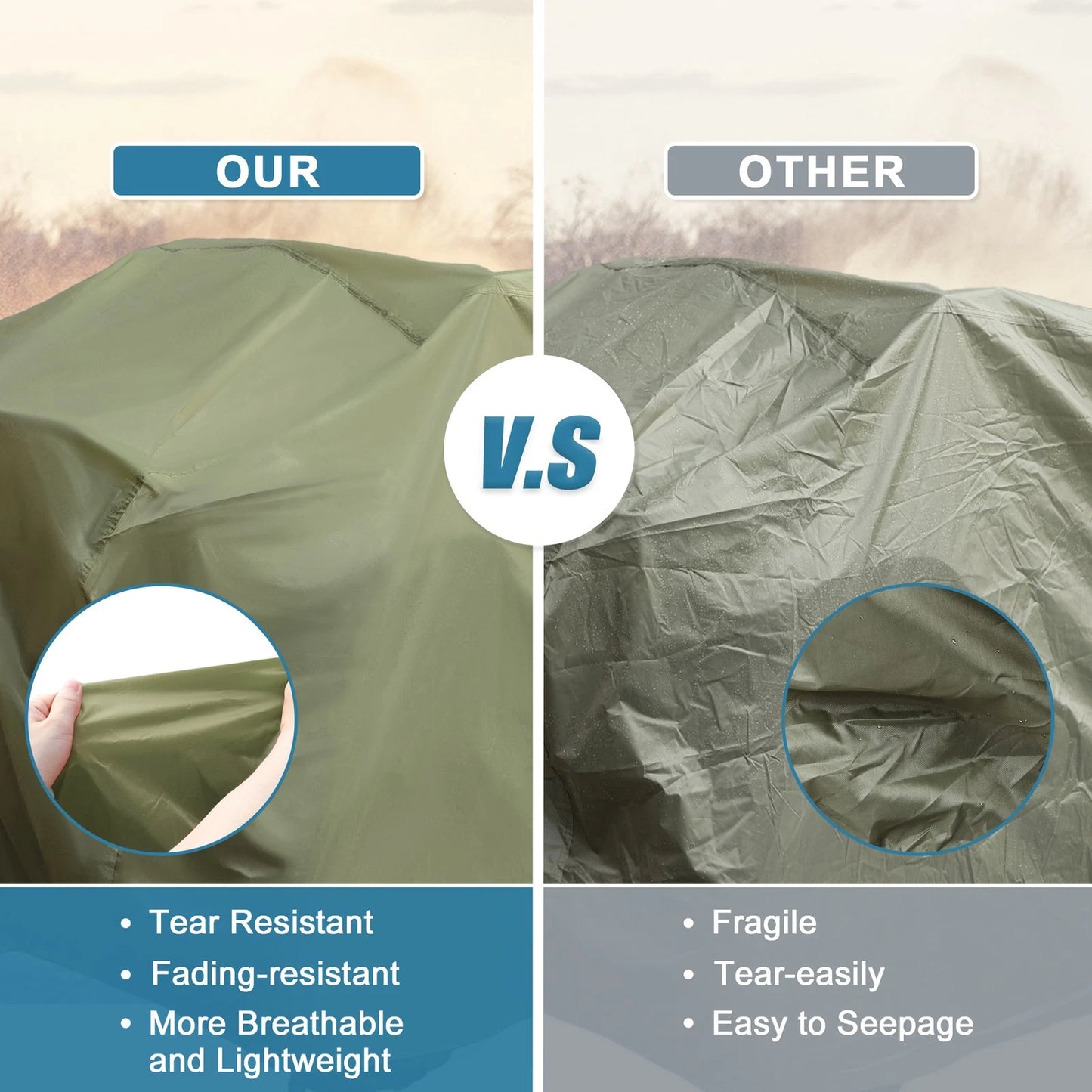 XXL ATV Cover for Polaris Scrambler 850 (2014–2023) 600-1000CC Quad Bike