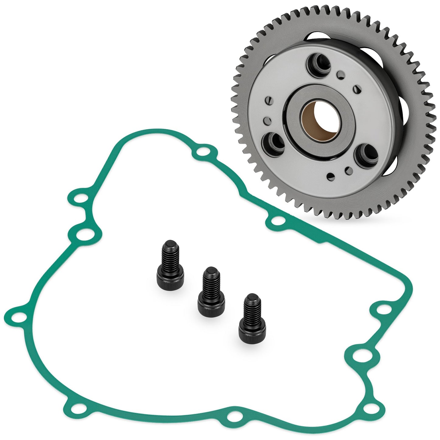 Starter Clutch Idler Gear Gasket Bolt for Kawasaki Bayou 250 (2003–2011)
