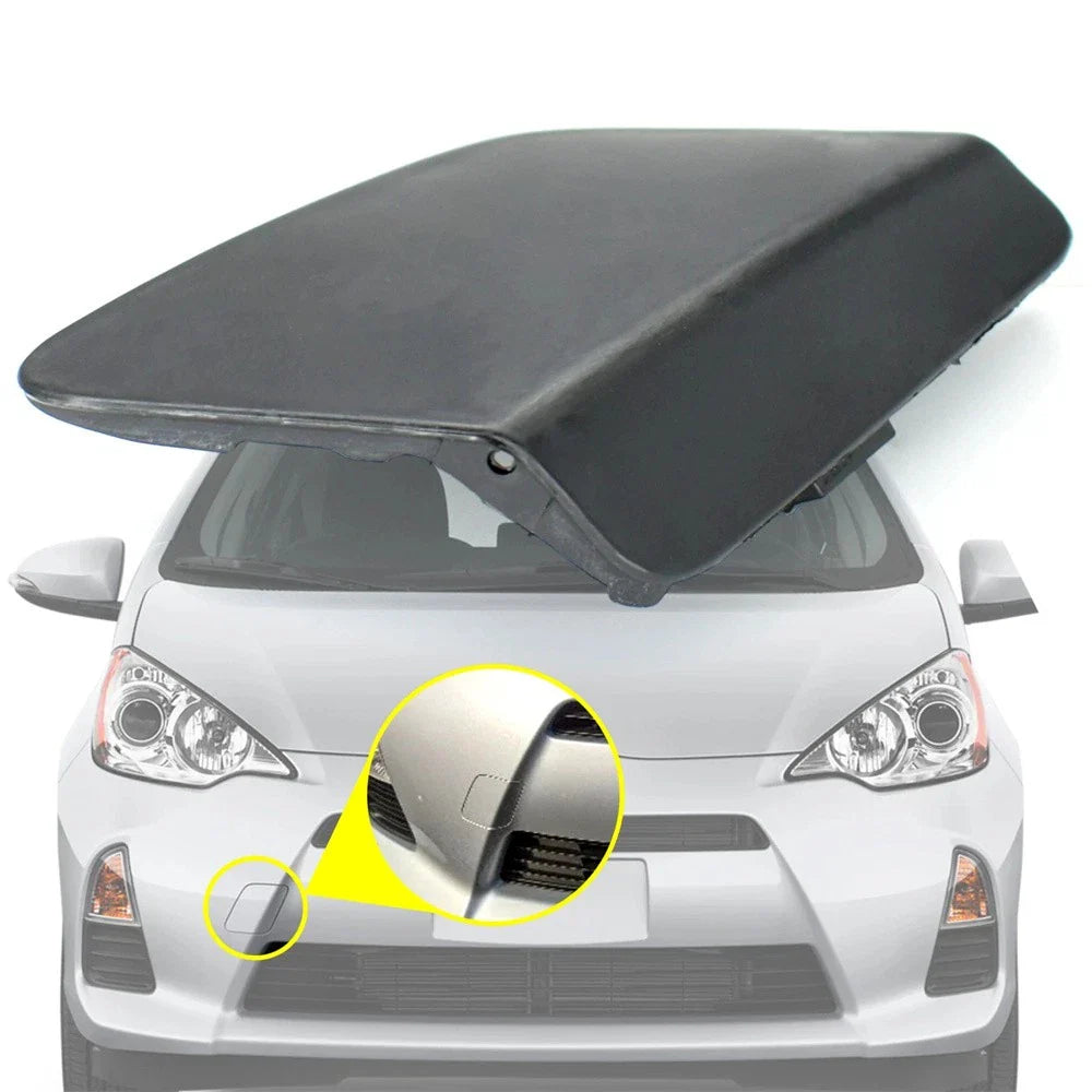 Front Bumper Tow Hook Eye Cap Cover for 12-14 Toyota Prius C (2012-2014)