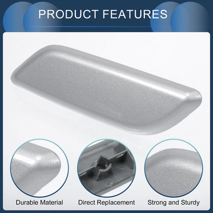 Front Left Washer Nozzle Cover Cap for Honda Accord (2011–2013) Silver Tone