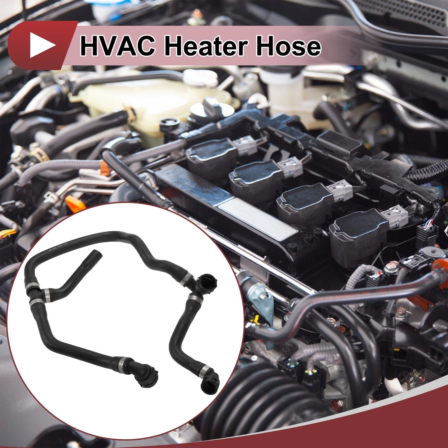 HVAC Heater Hose for BMW 3 Series F30 F80 316i 320i (2012–2018) No. 17127596834