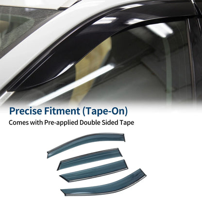 Car Window Deflectors for Hyundai Tucson Side Window Vent Visors (2010-2015)