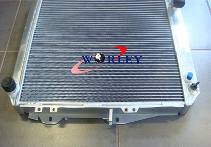 52MM Aluminum Radiator for Toyota Surf Hilux LN130 (1988-1997) + 14" Fan