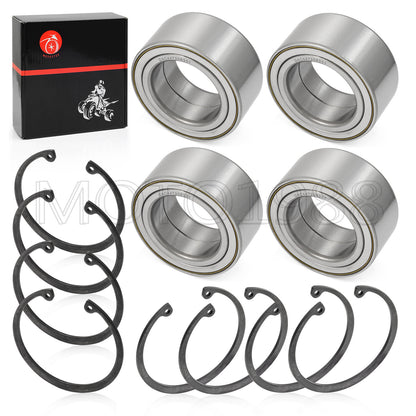 Front & Rear Wheel Bearings Set for Polaris RZR 900 1000 (2011–2020)