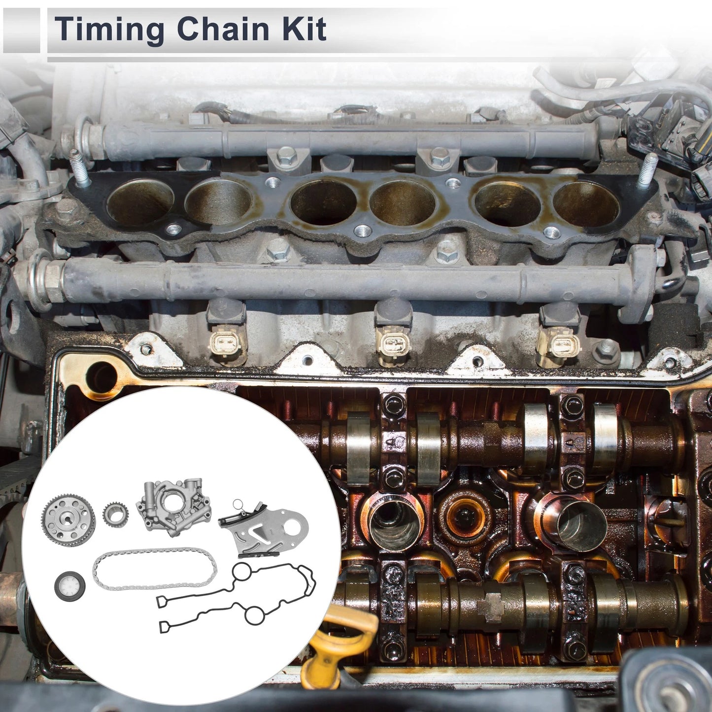 Timing Chain Kit for Chrysler 5.7L V8 HEMI MDS Engine (2009–2018)
