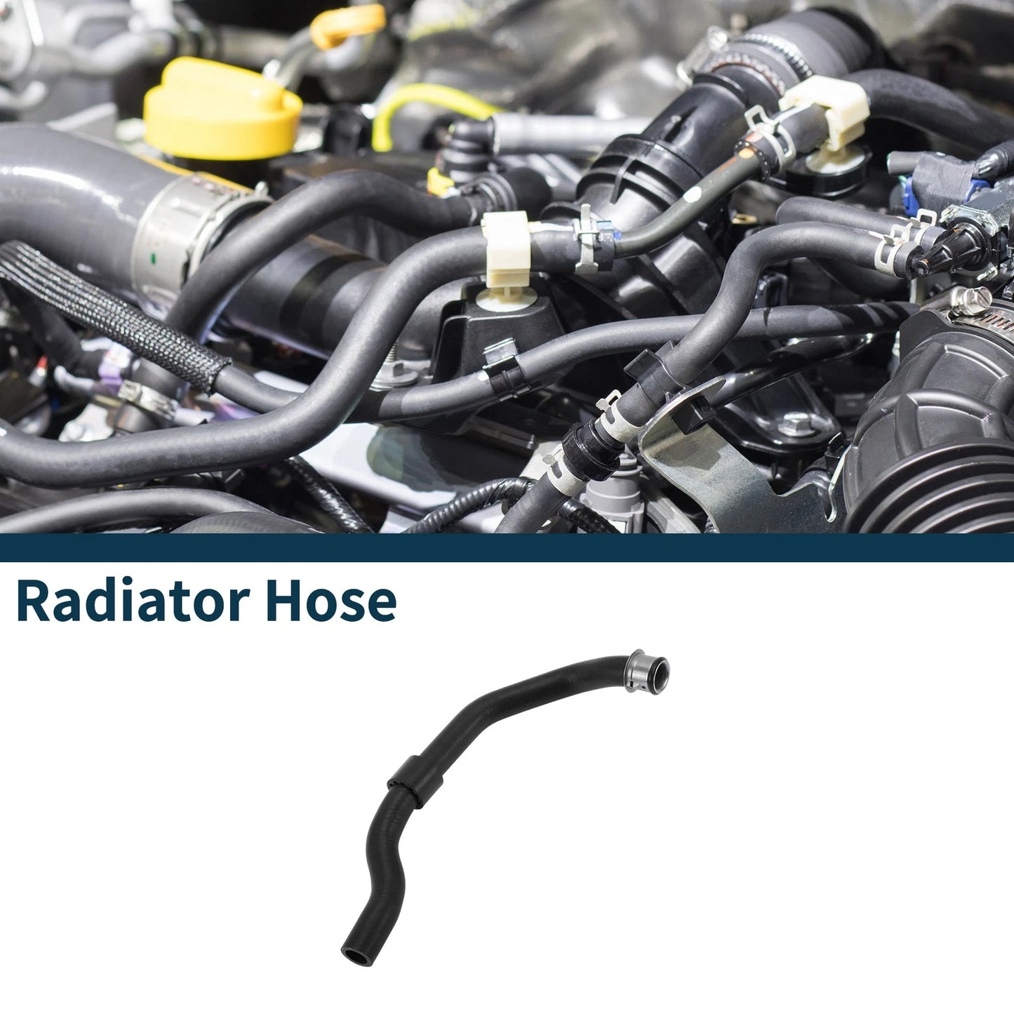 Radiator Hose for Porsche Panamera (2010) No. 97057258400 Rubber