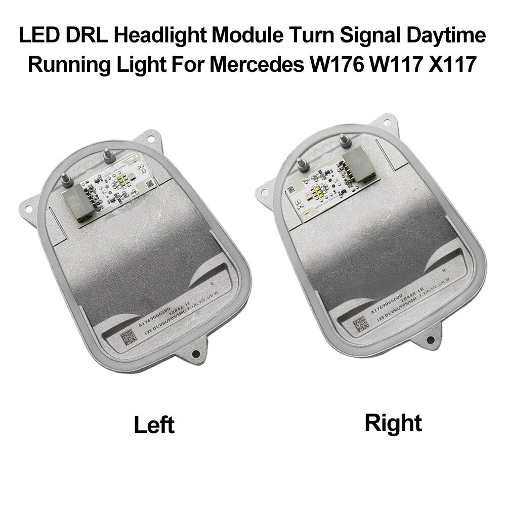LED DRL Headlight Control for Mercedes A W176 CLA W117 (2013–2019)