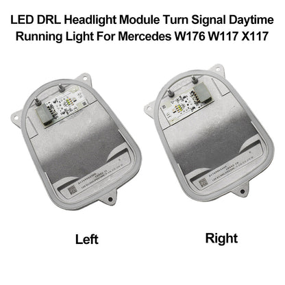 LED DRL Headlight Control for Mercedes A W176 CLA W117 (2013–2019)