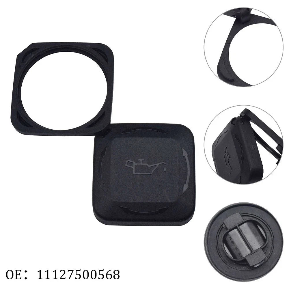 Engine Oil Filler Cap Cover Lid for E34 E36 E39 E46 E60 E64 E90 (1988–2013)