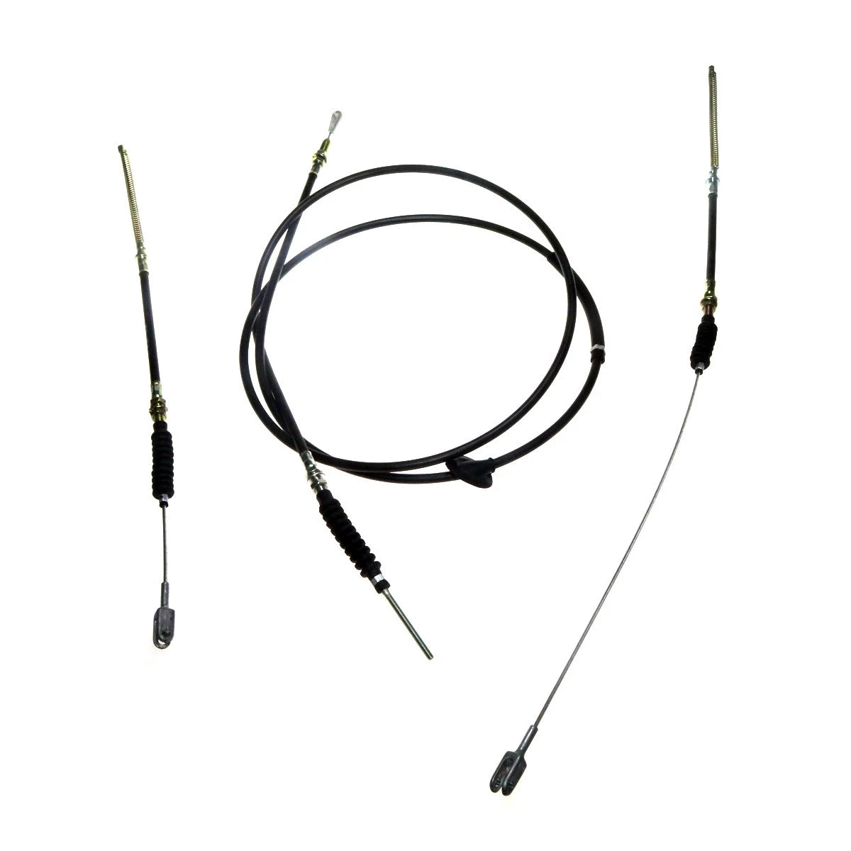 Set of 2 Hand Brake Cables for Mazda Familia 5-Door Wagon (1967–1977)