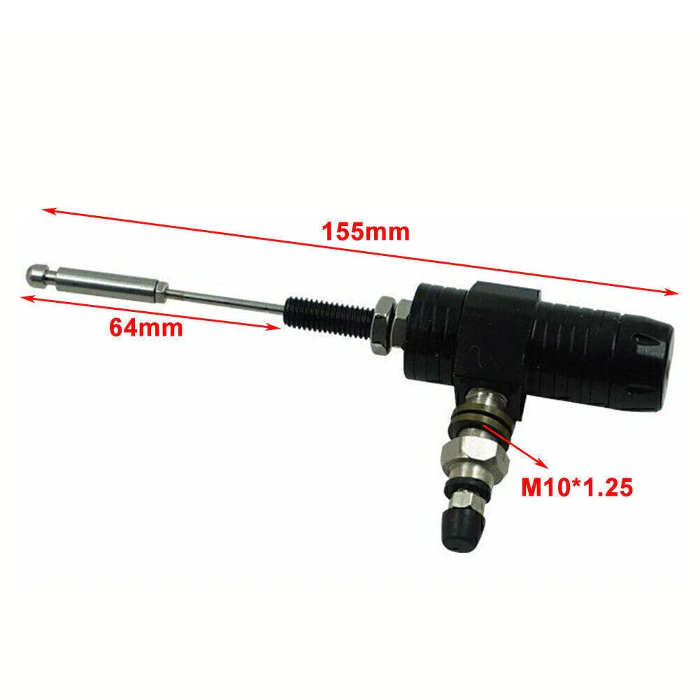 M10x1.25MM Motorcycle Hydraulic Clutch Master Cylinder Rod Brake Pump