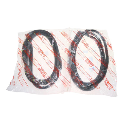 Set of 2 Rear Door Weatherstrips for Toyota Corona Mark II (RT60–RT63)