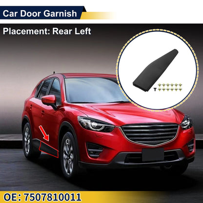 Door Side Lower Trim Garnish No.7507810011 for Toyota C-HR (2017–2023)