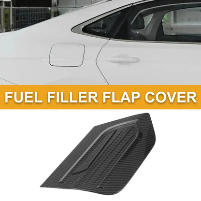 Fuel Tank Door Cap for Honda Fit 2021-2025 Gas Tank Flap Carbon Fiber Black