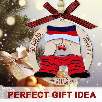 Jingle My Bells Christmas Ornaments for Adults - Funny Gift