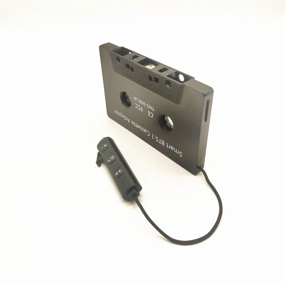 Bluetooth 5.1 Cassette Converter for Car Stereo Audio Adapter