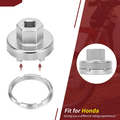 44mm Rear Wheel Bearing Retainer & Tool for Honda CR125R CR250R CR500R (1984–2001)