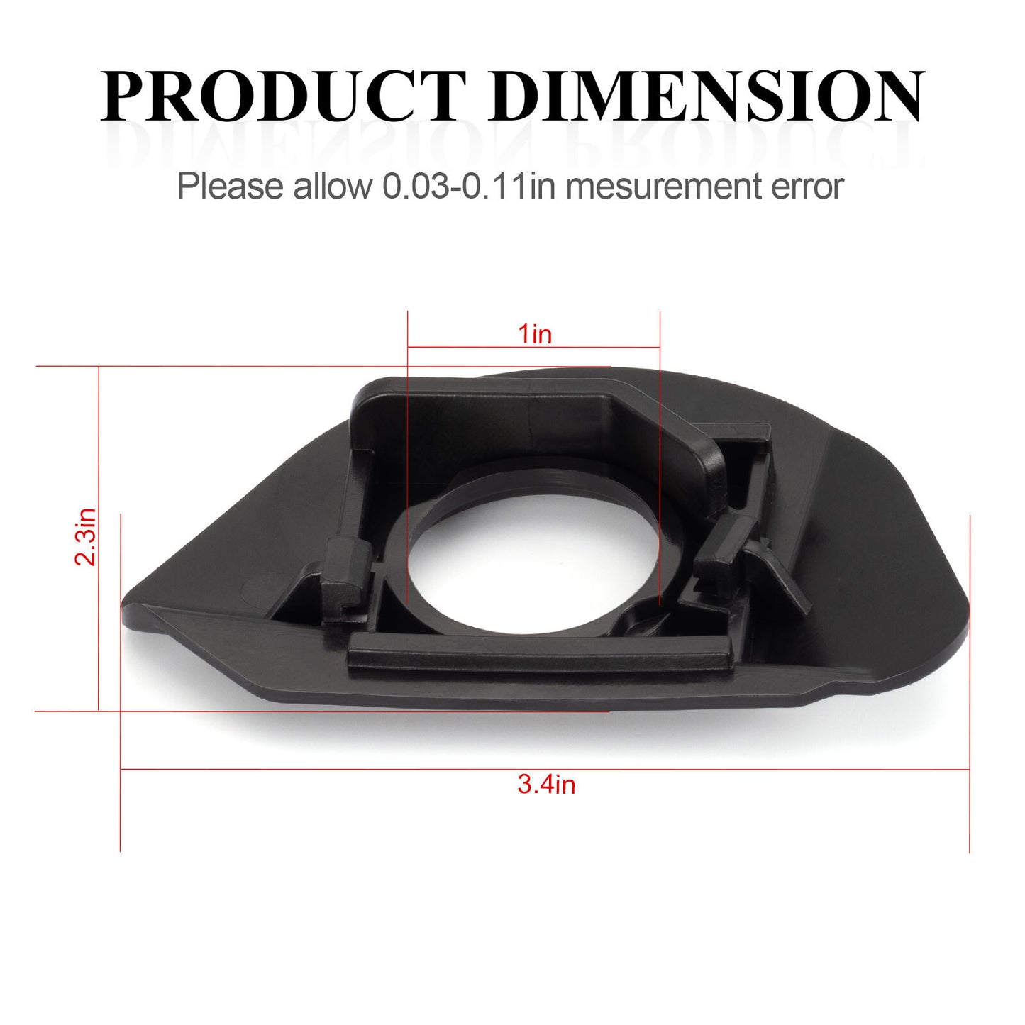 Fuel Mark Plate for Honda TRX450R TRX450ER (2004–2014)
