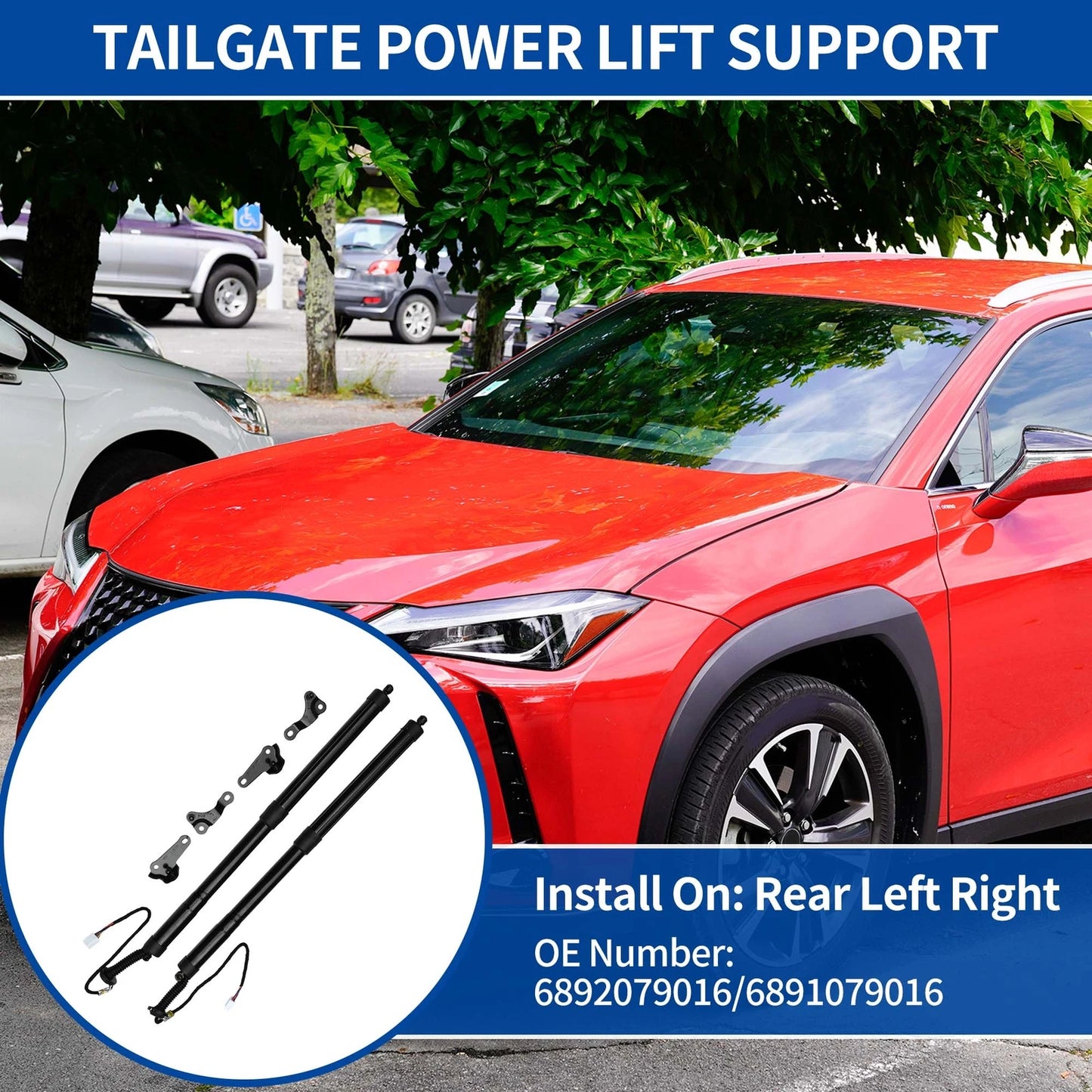 Rear Tailgate Power Lift Support for Lexus NX200t NX300h (2015–2017) No. 6892079016