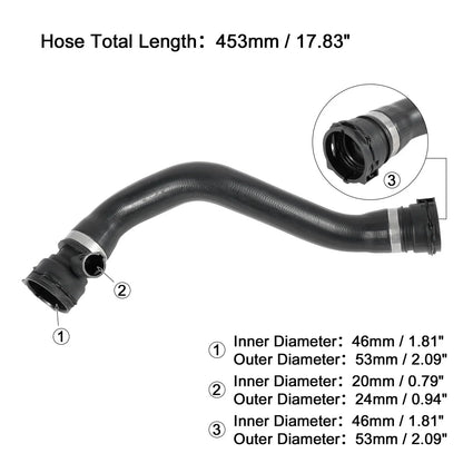 Radiator Coolant Water Hose from Expansion Tank BMW 530i (2001-2003)