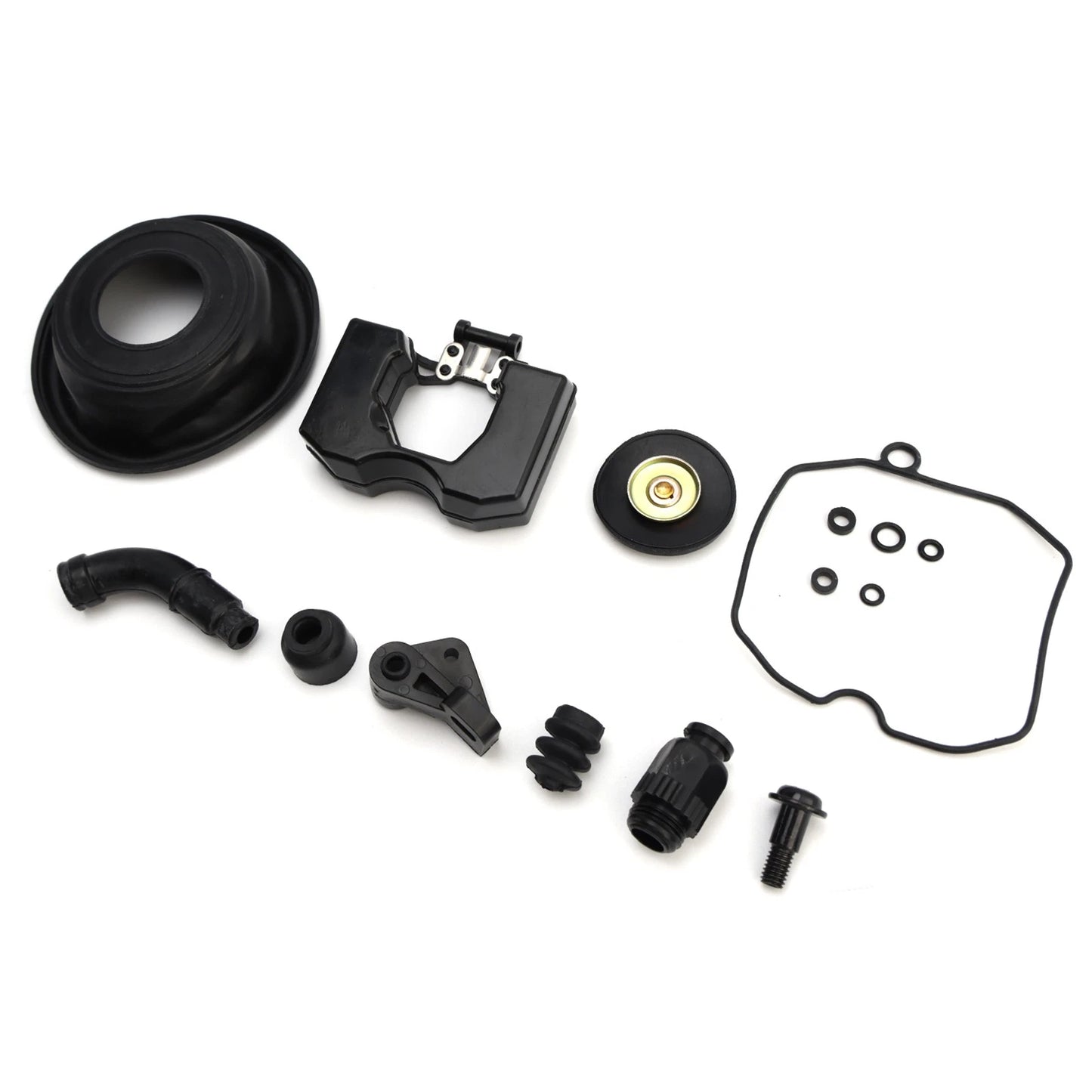 Gloss Black Mirror Cap Cover Trim for Chevy Silverado 1500 (2019–2022)