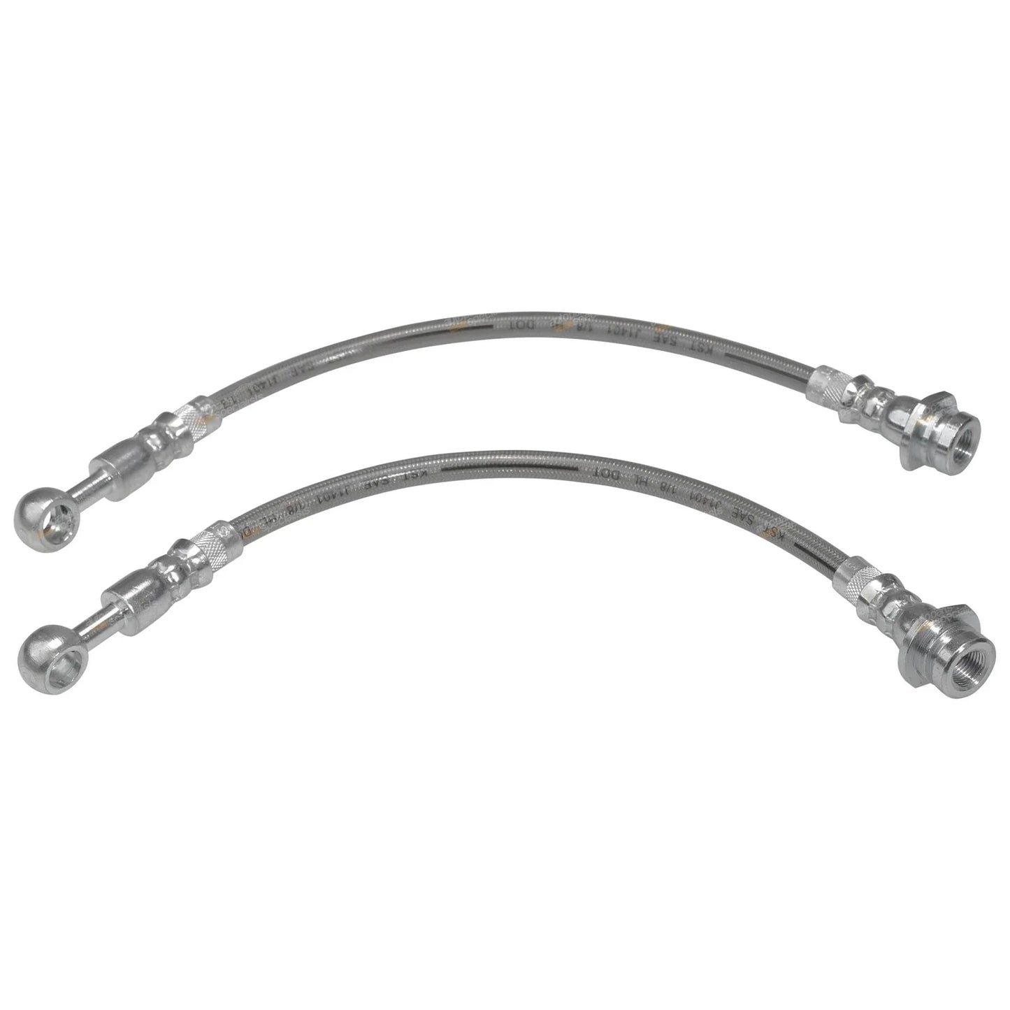 Rear Braided Brake Line Hoses for Nissan Patrol GQ (1988 - 1997)