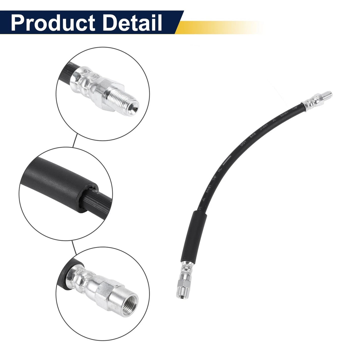 Front Brake Hose for BMW 318i (1984–1992) No. 34321159890