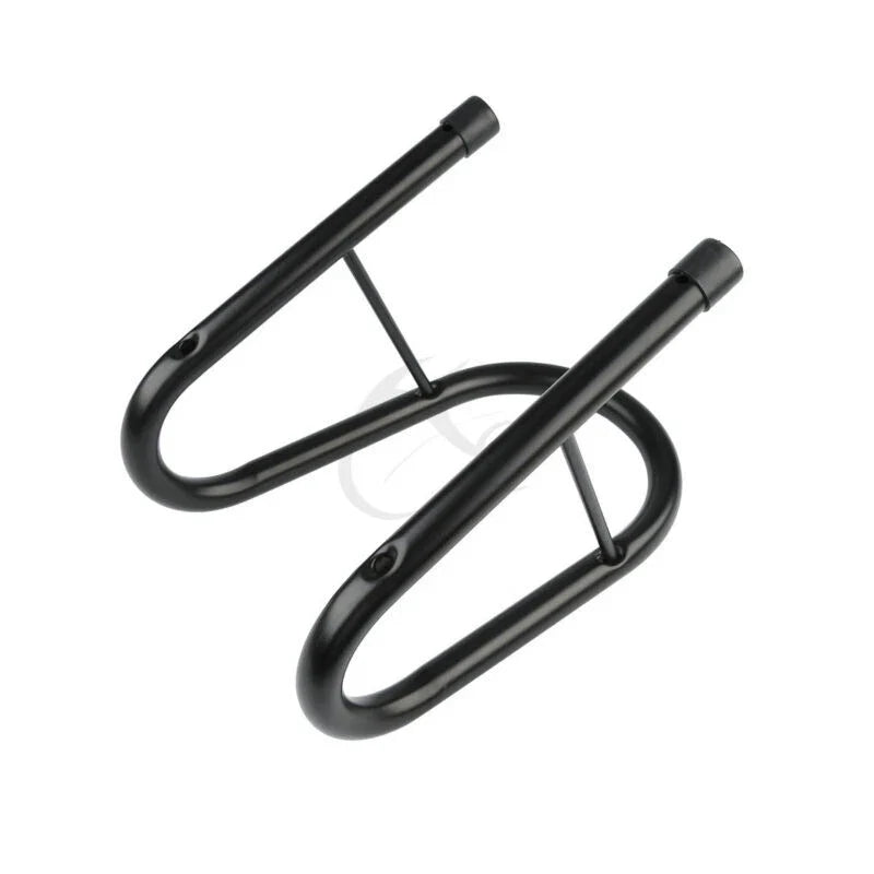 6.5" Black Motorcycle Wheel Chock for Scooter, Bike, Trailer, Truck