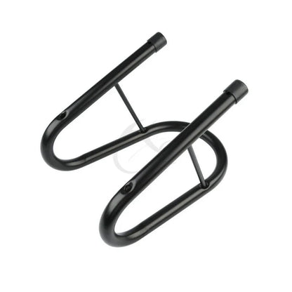 6.5" Black Motorcycle Wheel Chock for Scooter, Bike, Trailer, Truck