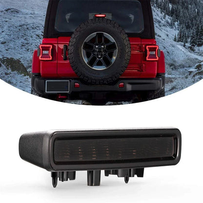 Red LED Strip Third Brake Light for Jeep Wrangler (2018-2022)